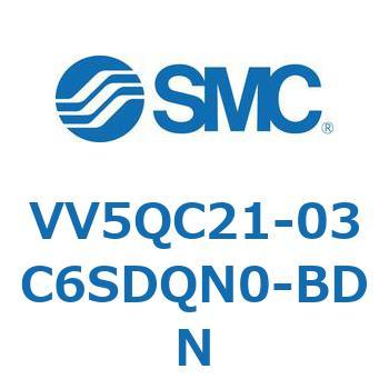 5ポートソレノイドバルブVQC用 マニホールド SMC