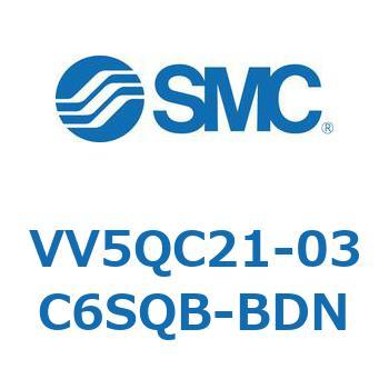 5ポートソレノイドバルブVQC用 マニホールド SMC