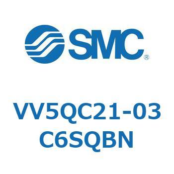 5ポートソレノイドバルブVQC用 マニホールド SMC