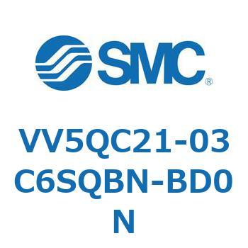 5ポートソレノイドバルブVQC用 マニホールド SMC