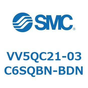 5ポートソレノイドバルブVQC用 マニホールド SMC