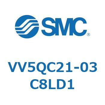 5ポートソレノイドバルブVQC用 マニホールド SMC