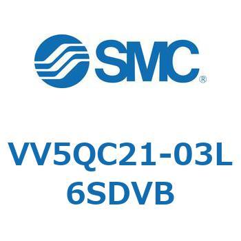 5ポートソレノイドバルブVQC用 マニホールド SMC