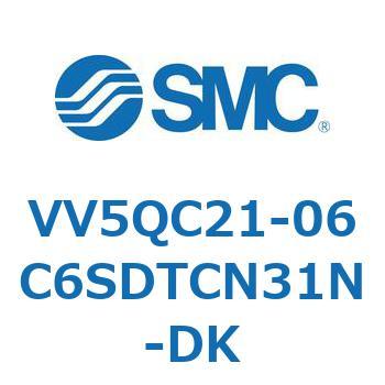 5ポートソレノイドバルブVQC用 マニホールド SMC
