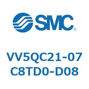 5ポートソレノイドバルブVQC用 マニホールド SMC