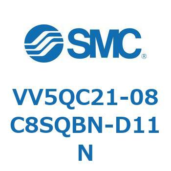 5ポートソレノイドバルブVQC用 マニホールド SMC