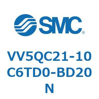 VV5QC21-10C6TD0-BD20N 5�|�[�g�\���m�C�h�o���uVQC�p �}�j�z�[���h SMC 57261565