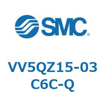 5ポートソレノイドバルブVQZ用 マニホールド SMC