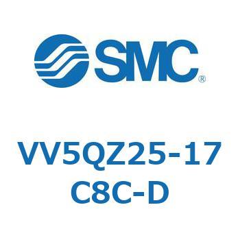 5ポートソレノイドバルブVQZ用 マニホールド SMC