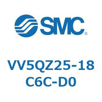 5ポートソレノイドバルブVQZ用 マニホールド SMC