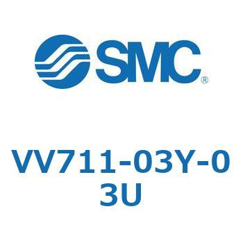 5ポートソレノイドバルブISO規格準拠 VQ用 マニホールド SMC