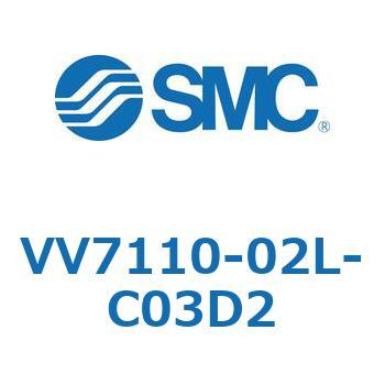 5ポートソレノイドバルブISO規格準拠 VQ用 マニホールド SMC