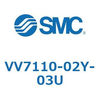 5ポートソレノイドバルブISO規格準拠 VQ用 マニホールド SMC
