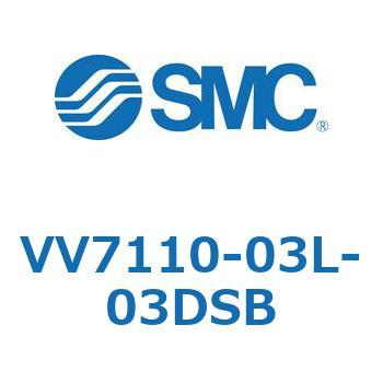 5ポートソレノイドバルブISO規格準拠 VQ用 マニホールド SMC