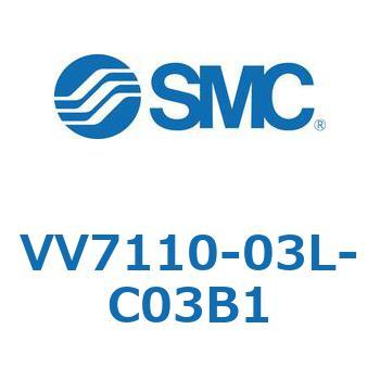 5ポートソレノイドバルブISO規格準拠 VQ用 マニホールド SMC