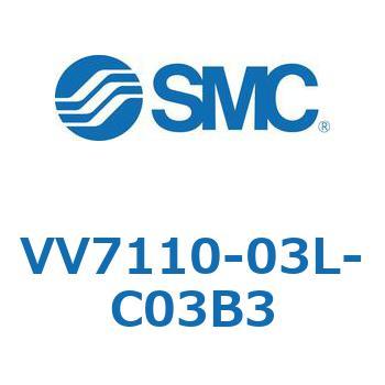 5ポートソレノイドバルブISO規格準拠 VQ用 マニホールド SMC