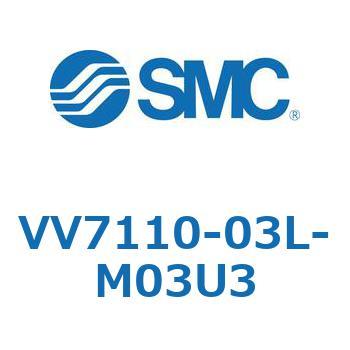5ポートソレノイドバルブISO規格準拠 VQ用 マニホールド SMC
