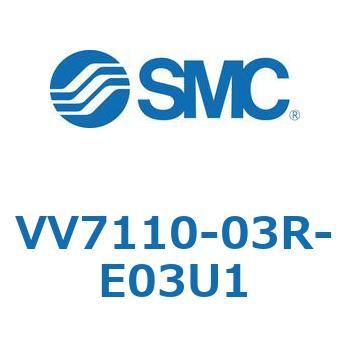 5ポートソレノイドバルブISO規格準拠 VQ用 マニホールド SMC