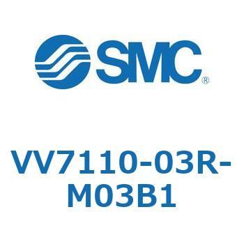 5ポートソレノイドバルブISO規格準拠 VQ用 マニホールド SMC