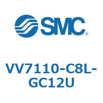 5ポートソレノイドバルブISO規格準拠 VQ用 マニホールド SMC