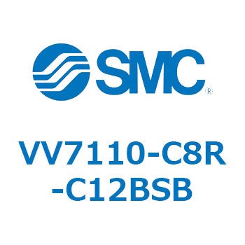 5ポートソレノイドバルブISO規格準拠 VQ用 マニホールド SMC