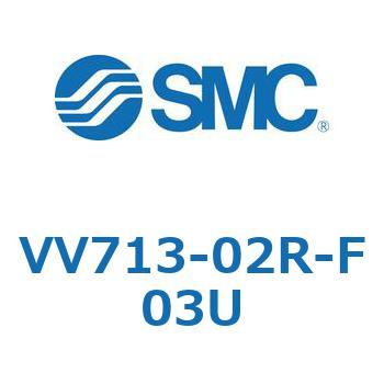 5ポートソレノイドバルブISO規格準拠 VQ用 マニホールド SMC