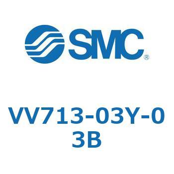 5ポートソレノイドバルブISO規格準拠 VQ用 マニホールド SMC
