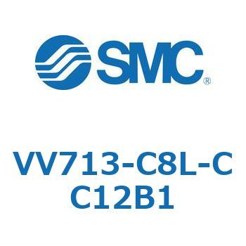 5ポートソレノイドバルブISO規格準拠 VQ用 マニホールド SMC