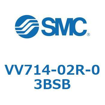 5ポートソレノイドバルブISO規格準拠 VQ用 マニホールド SMC