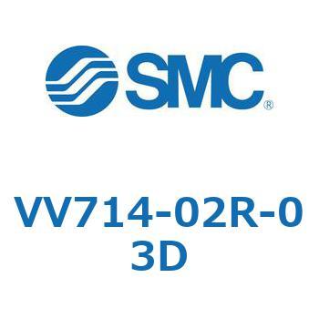 5ポートソレノイドバルブISO規格準拠 VQ用 マニホールド SMC