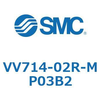 5ポートソレノイドバルブISO規格準拠 VQ用 マニホールド SMC