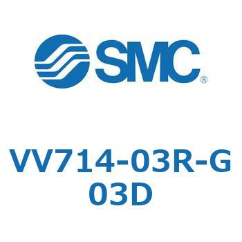 5ポートソレノイドバルブISO規格準拠 VQ用 マニホールド SMC
