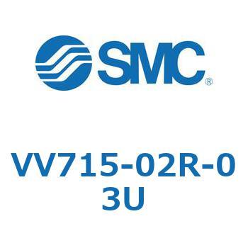 5ポートソレノイドバルブISO規格準拠 VQ用 マニホールド SMC