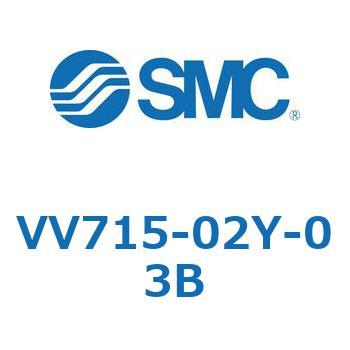 5ポートソレノイドバルブISO規格準拠 VQ用 マニホールド SMC
