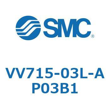 5ポートソレノイドバルブISO規格準拠 VQ用 マニホールド SMC