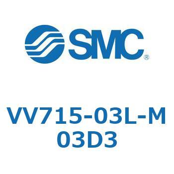 5ポートソレノイドバルブISO規格準拠 VQ用 マニホールド SMC