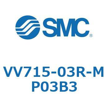 5ポートソレノイドバルブISO規格準拠 VQ用 マニホールド SMC