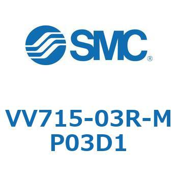 5ポートソレノイドバルブISO規格準拠 VQ用 マニホールド SMC