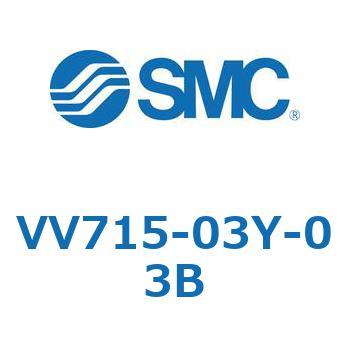 5ポートソレノイドバルブISO規格準拠 VQ用 マニホールド SMC