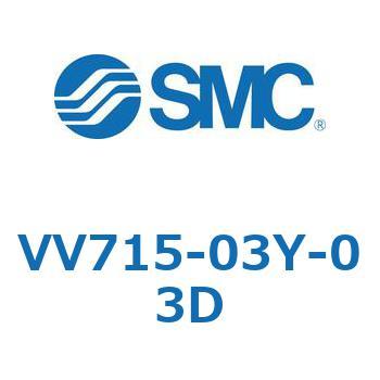 5ポートソレノイドバルブISO規格準拠 VQ用 マニホールド SMC