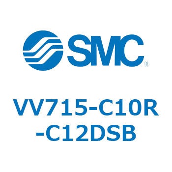 5ポートソレノイドバルブISO規格準拠 VQ用 マニホールド SMC