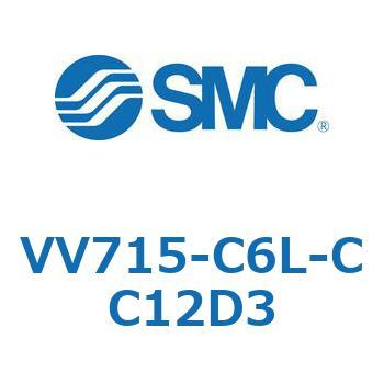 5ポートソレノイドバルブISO規格準拠 VQ用 マニホールド SMC