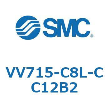 5ポートソレノイドバルブISO規格準拠 VQ用 マニホールド SMC
