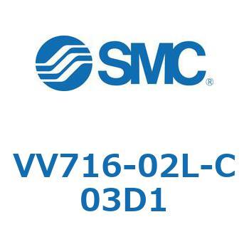 5ポートソレノイドバルブISO規格準拠 VQ用 マニホールド SMC