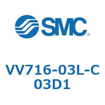 5ポートソレノイドバルブISO規格準拠 VQ用 マニホールド SMC