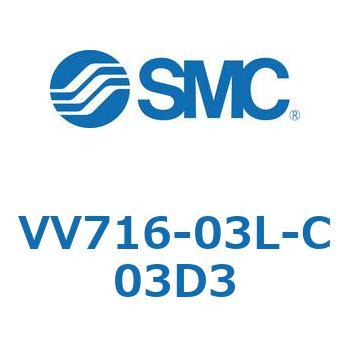 5ポートソレノイドバルブISO規格準拠 VQ用 マニホールド SMC