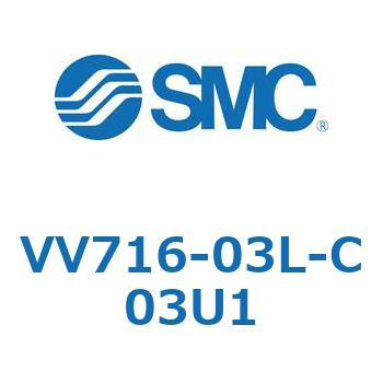 5ポートソレノイドバルブISO規格準拠 VQ用 マニホールド SMC