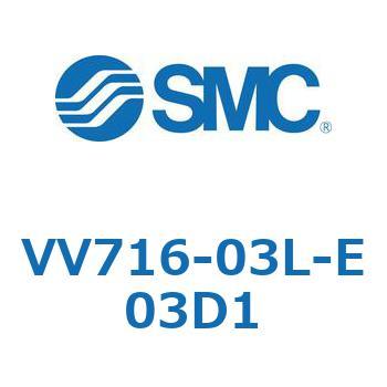 5ポートソレノイドバルブISO規格準拠 VQ用 マニホールド SMC