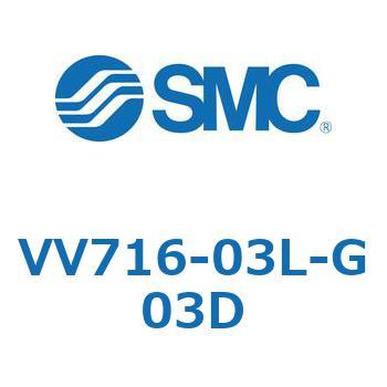 5ポートソレノイドバルブISO規格準拠 VQ用 マニホールド SMC