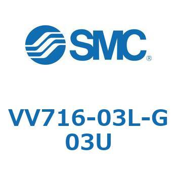 5ポートソレノイドバルブISO規格準拠 VQ用 マニホールド SMC
